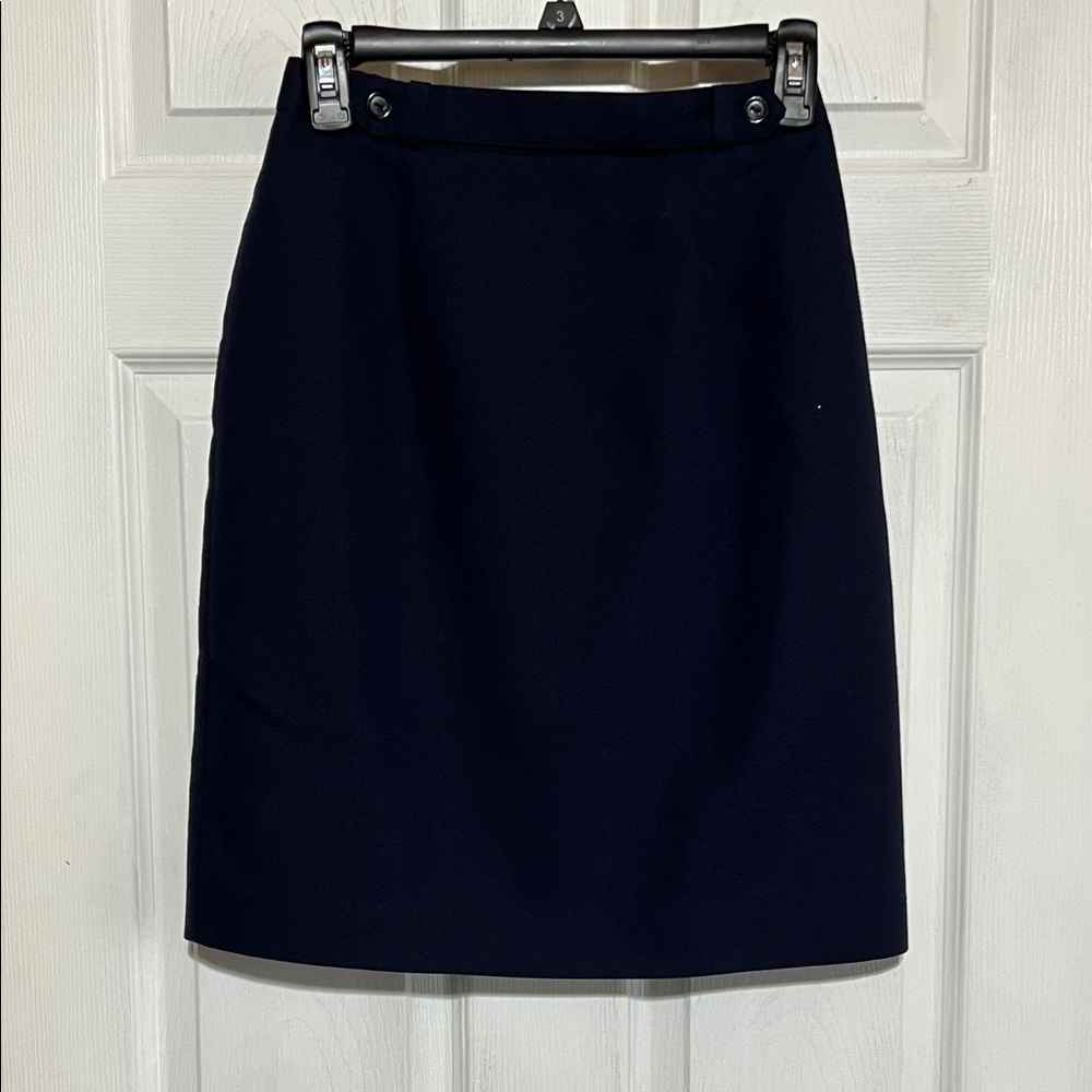 Worthington Navy Pencil Skirt